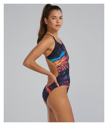 Costume da bagno Tyr Durafast Elite Cutoutfit Magmata da donna