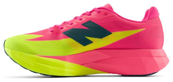 Zapatillas de running New Balance FuelCell SuperComp Elite v5 TCS London Marathon Rosa/Amarillo Mujer