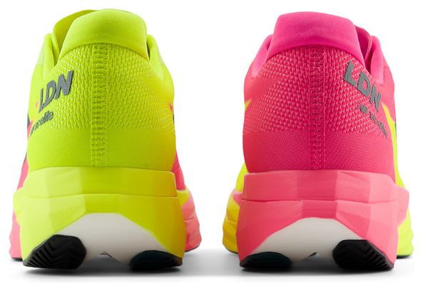 Zapatillas de running New Balance FuelCell SuperComp Elite v5 TCS London Marathon Rosa/Amarillo Mujer