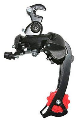 Derailleur Vtt Arriere P2R 8-7V. Noir Tz Grande Chape Avec Patte (Compatible Shimano Jusqu'A 30Dts)