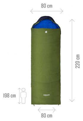 Saco de Dormir Lafuma Active 10° Xl Verde Unisex