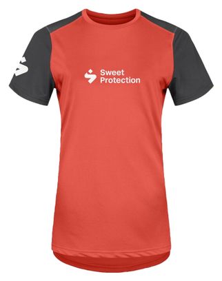 Women's Short Sleeve Jersey Sweet Protection Hunter Red