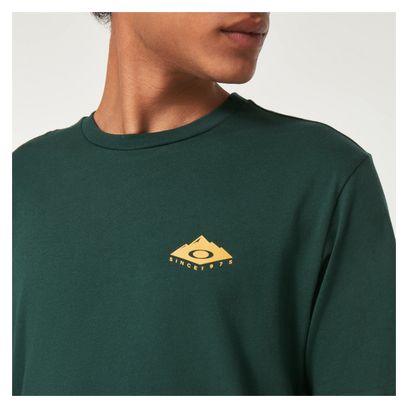 T-Shirt Manches Courtes Oakley Peak Ellipse Vert