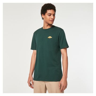 Oakley Peak Ellipse Kurzarm-T-Shirt Grün