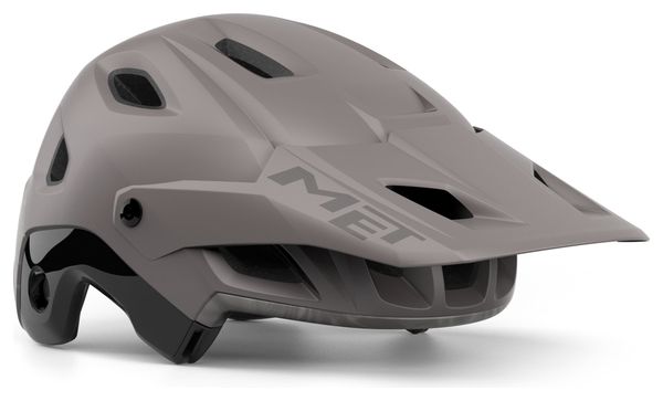 Casque avec Mentonnière Amovible Met Parachute MCR Mips Gris Mat