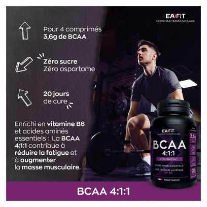 EAFIT BCAA 4.1.1 (80 comprimés)