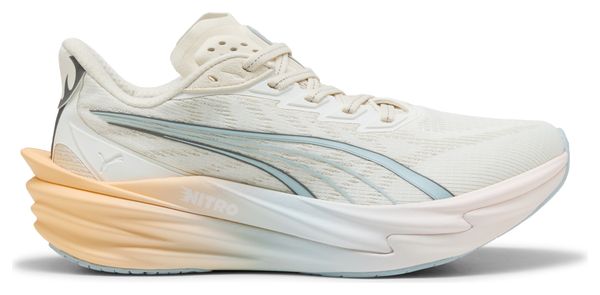 Chaussures Running Puma Deviate Nitro 4 Run Club Beige/Multicolore Femme