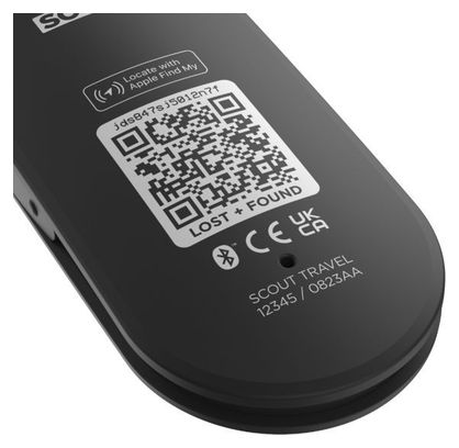 Knog Scout Travel GPS Tracker - Apple - Pitch Black