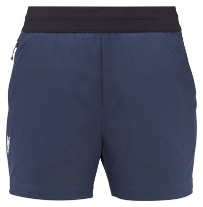 Short de Randonnée Femme Millet Wanaka Stretch Bleu