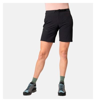 Pantalón Corto de <p>Senderismo</p>para Mujer Odlo <p> <strong>Ascent</strong></p>Negro