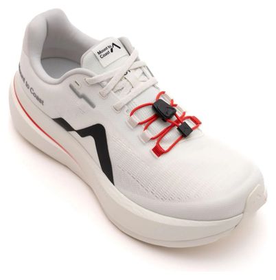 Mount To Coast C1 Pulse Laufschuhe für Damen, Weiß/Rot