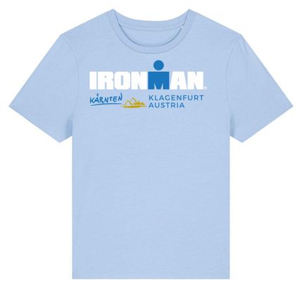 Ironman Oostenrijk Vrouwen Hemelsblauw Korte Mouw T-Shirt
