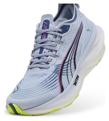 Chaussures Running Puma ForeverRun Nitro 2 Bleu/Jaune Femme