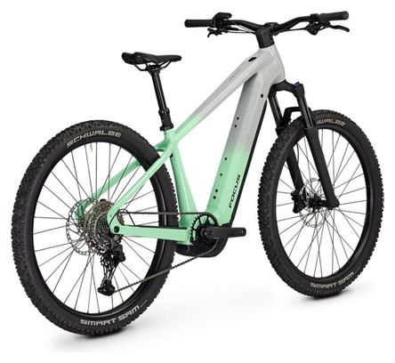 Focus Jarifa² 6.8 Shimano Cues 9V 600Wh 29'' Grau/Grün 2026 halbstarre Elektro-Mountainbikes