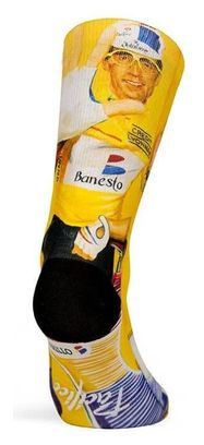 Chaussettes Pacific and Co Indurain Jaune
