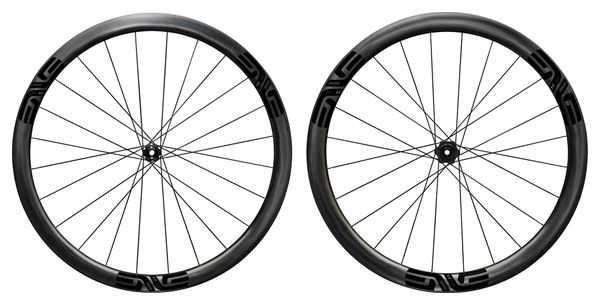 Set di ruote Enve SES 3.4 700 mm | 12x100 - 12x142 mm | Center Lock | Decalcomania nera