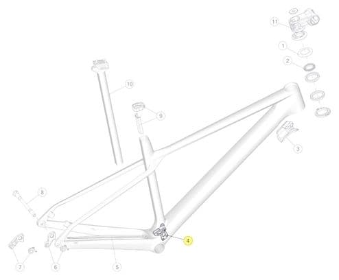 Guía de cadena BMC para Twostroke 01/Twostroke AL