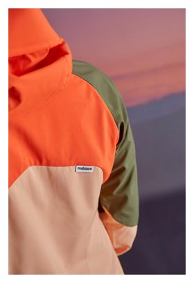 Maloja EmeritaM Women's Softshell Jacket. Peach Orange
