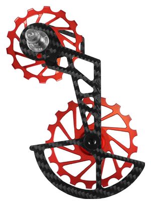 Chape de Dérailleur Nova Ride Shimano 105 11 vitesses Rouge