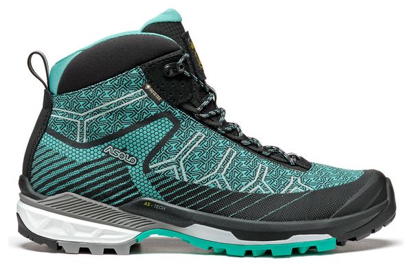 Damen-Wanderschuhe Asolo Falcon Evo Jaquard GV Blau