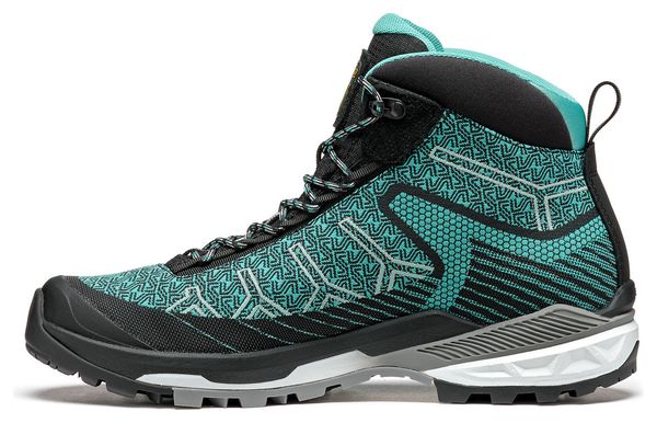 Damen-Wanderschuhe Asolo Falcon Evo Jaquard GV Blau