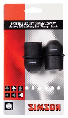 SIMSON kit d'éclairage Simmy batterie noire