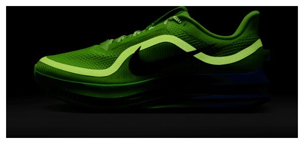 Nike Pegasus Premium hardloopschoenen groen/blauw voor heren