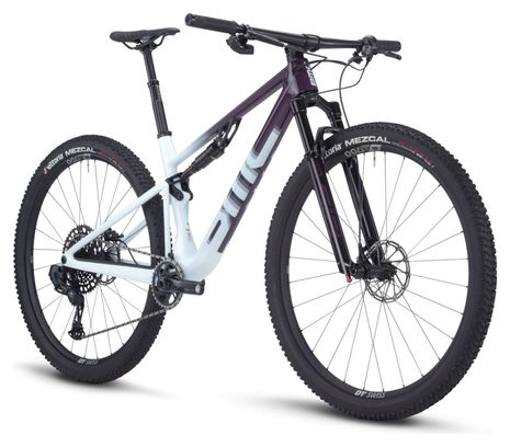 BMC Fourstroke One Full Suspension MTB Sram GX Eagle AXS 12S 29'' Deep Purple White 2023