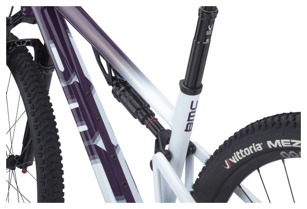 BMC Fourstroke One Full Suspension MTB Sram GX Eagle AXS 12S 29'' Deep Purple White 2023