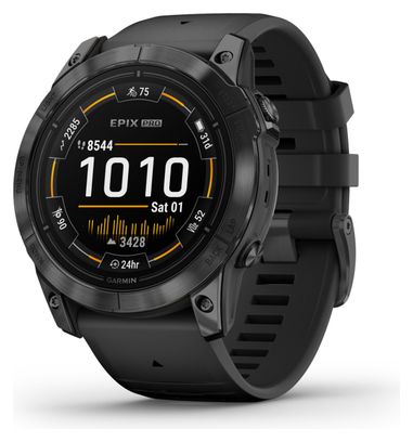 Montre de Sport Garmin epix Pro (Gen 2) Standard Edition 51 mm Gris Slate Noir