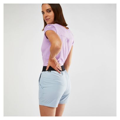 Pantalón Corto de Senderismo Mijo Wanaka <p> <strong>Stretch</strong></p>Azul Claro para Mujer