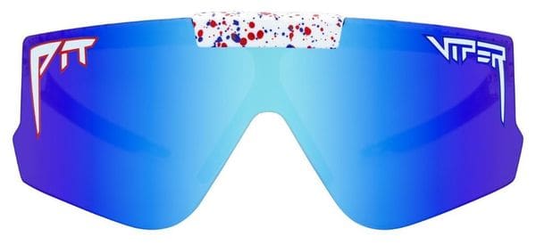 Pair of Pit Viper The Absolut Freedom Flip-Offs Goggles Black/Orange