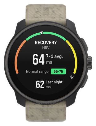 Montre GPS Suunto Race S Gravel Gray - Beige