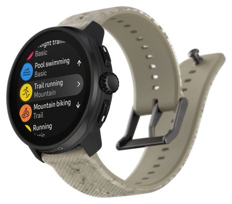 Montre GPS Suunto Race S Gravel Gray