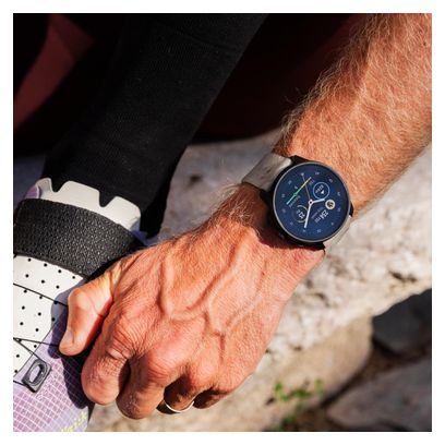 Montre GPS Suunto Race S Gravel Gray - Beige