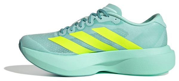 Chaussures Running adidas Adizero Evo SL Bleu/Jaune Femme