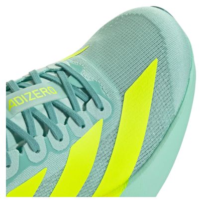 Chaussures Running adidas Adizero Evo SL Bleu/Jaune Femme