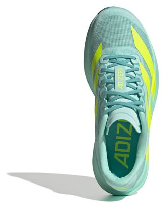Chaussures Running adidas Adizero Evo SL Bleu/Jaune Femme