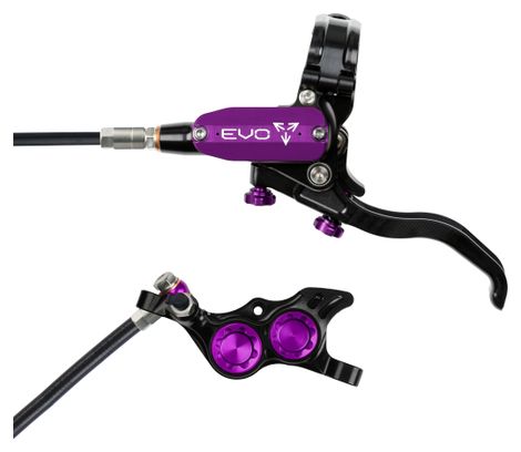 Hope Tech4 EVO TR4 front brake Black / Violet Standard hose