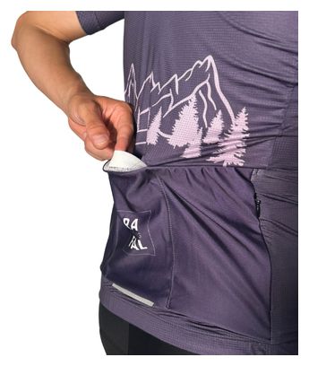 Maglia Rafal Horizon a maniche corte viola