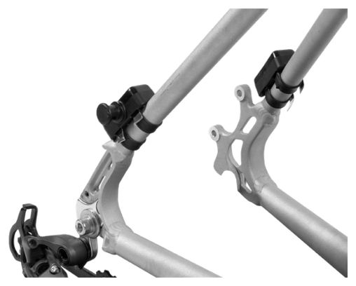 Ortlieb Quick Rack Mudguard Seat Stay Adapter for Ortlieb Quick Rack/Quick  Rack Light Rear Luggage Racks