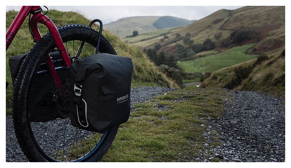 Brooks England Scape Pannier Small 10-13L Fork Bag Black