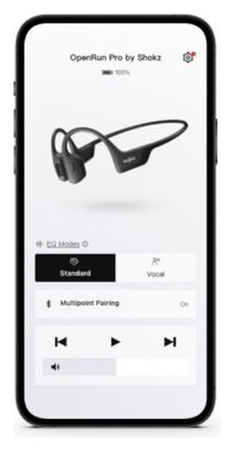Shokz Openrun Pro Bluetooth-Kopfhörer Beige