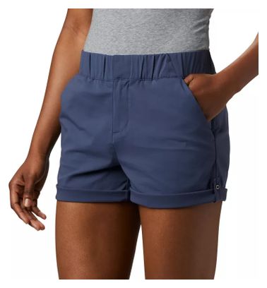 Columbia Firwood Camp II Shorts Blauw Vrouwen L