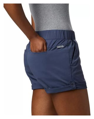 Columbia Firwood Camp II Shorts Blauw Vrouwen L