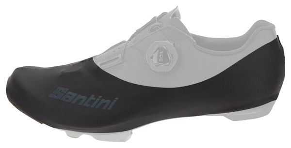 Santini Clever Black Shoe Covers