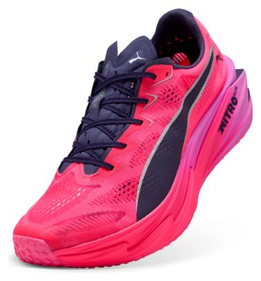 Scarpe da corsa Puma Deviate Nitro Elite 4 Hyrox Rosa/Blu Uomo
