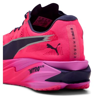 Scarpe da corsa Puma Deviate Nitro Elite 4 Hyrox Rosa/Blu Uomo