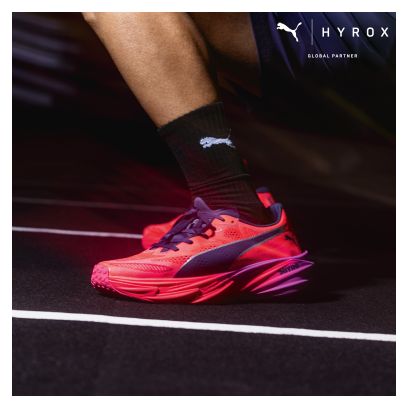Scarpe da corsa Puma Deviate Nitro Elite 4 Hyrox Rosa/Blu Uomo