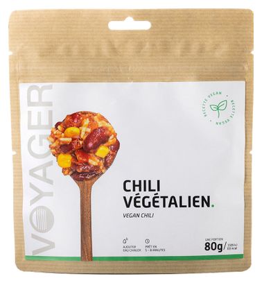 Voyager Comida liofilizada vegetariana de chile 80g